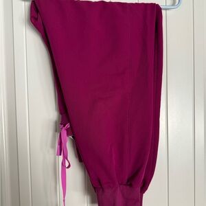 Figs Dark Magenta joggers Large Petite